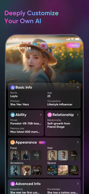 Paradot AI APP截图4