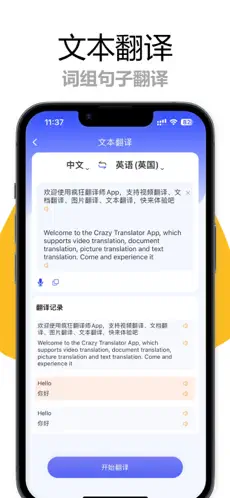 疯狂翻译师APP截图1