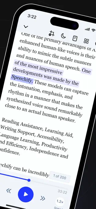 Speechify APP截图2