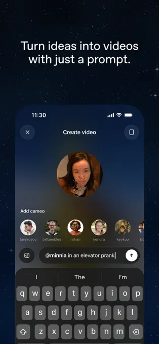 Sora APP截图2